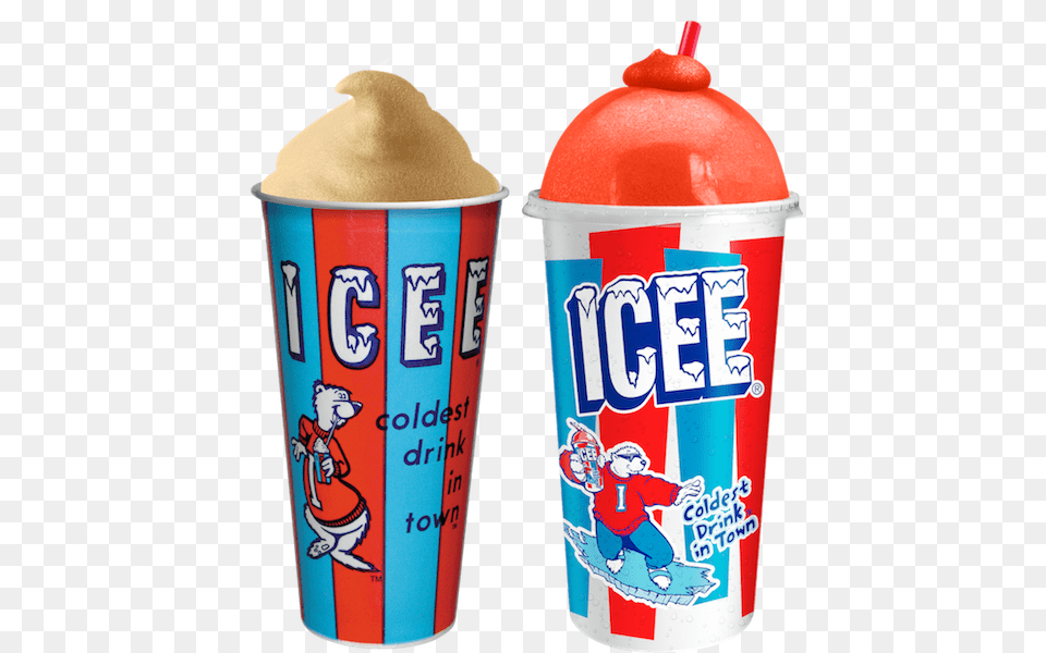 Iceecups Retroandcurrent Icee Company, Food, Ice Cream, Cream, Dessert Free Png Download