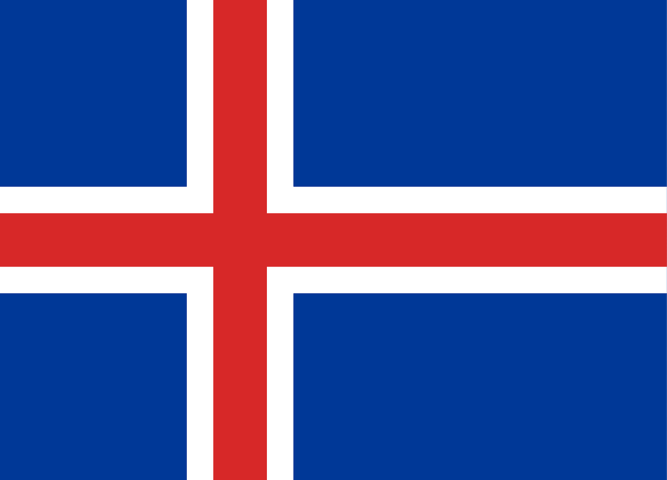 Iceland Clipart, Flag Free Transparent Png