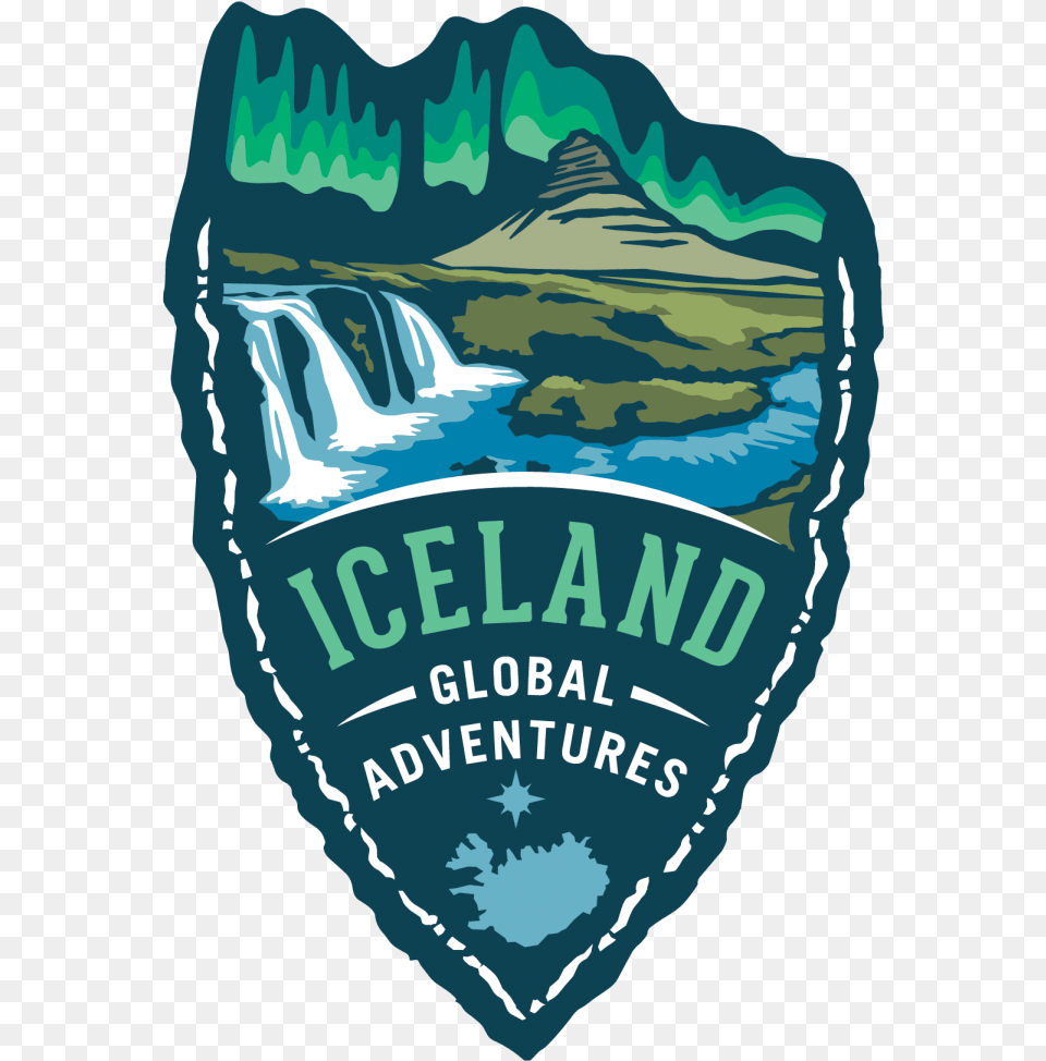 Iceland Global Adventure Logo Illustration, Outdoors, Sea, Water, Nature Free Png