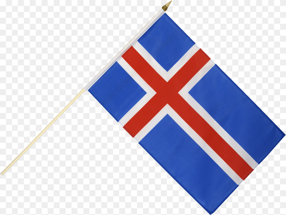 Iceland Hand Waving Flag Norsk Og Samisk Flagg Free Png Download