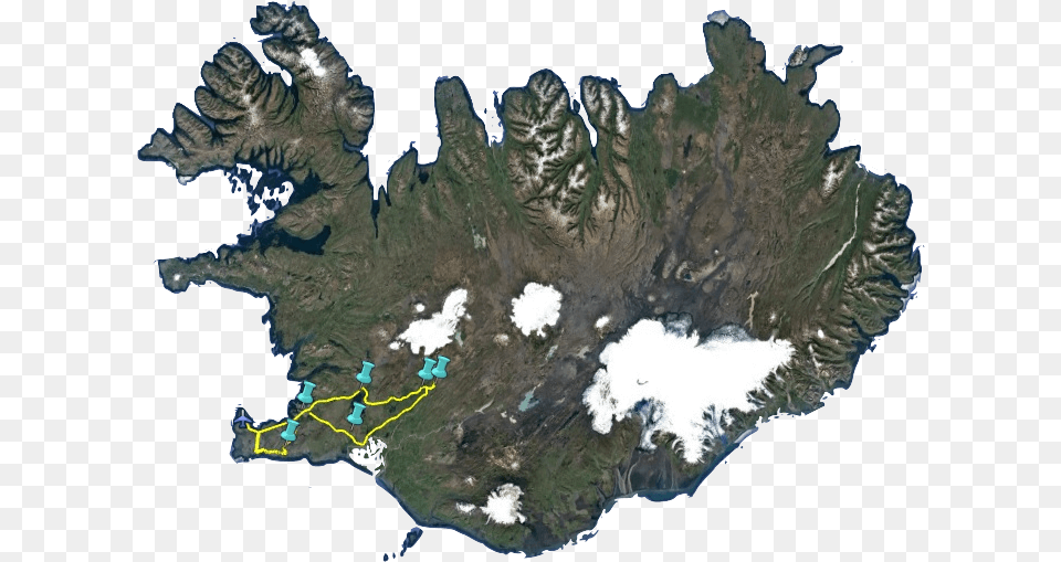 Iceland Map, Land, Nature, Outdoors, Sea Free Png