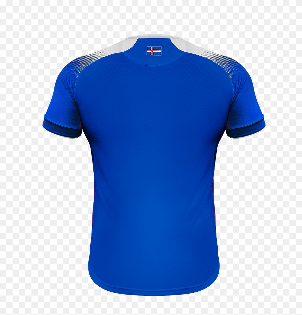 Iceland World Cup Official Home Jersey Errea, Clothing, Shirt, T-shirt Png