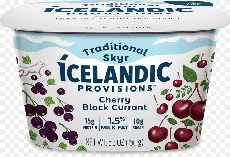 Icelandic Provisions Plain, Dessert, Food, Yogurt, Fruit Free Transparent Png