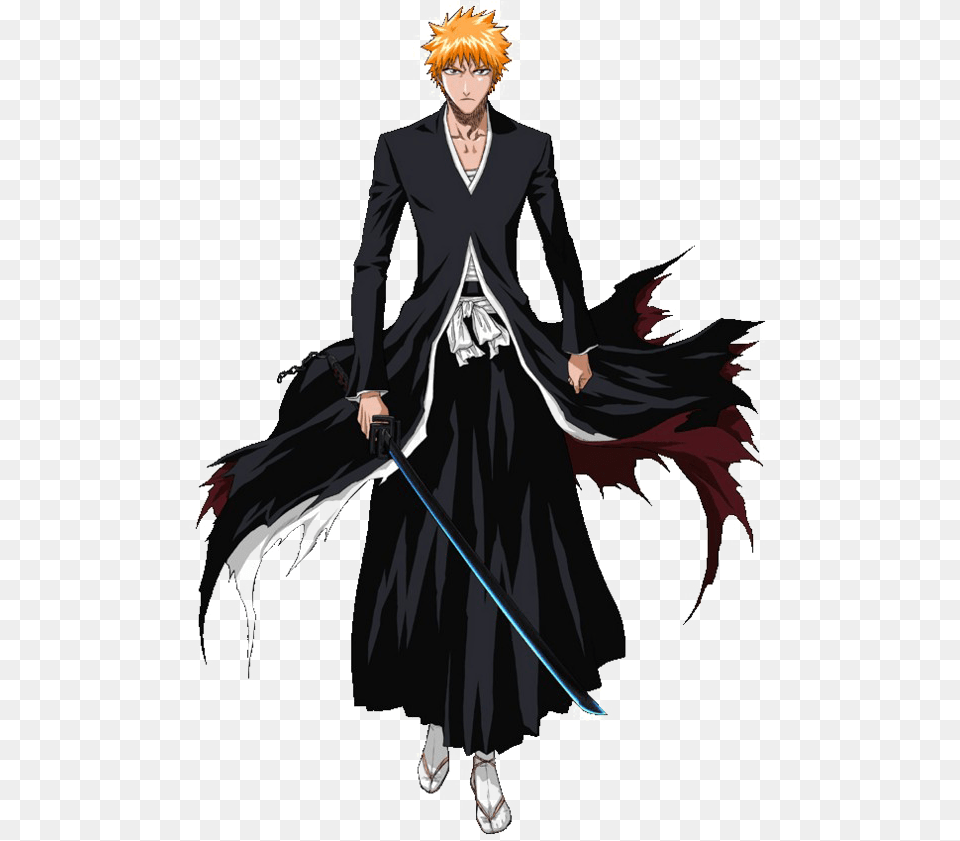 Ichigo Kurosaki Image Background Ichigo Kurosaki, Book, Publication, Comics, Adult Free Png Download