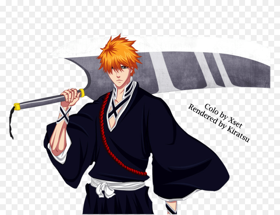 Ichigo Kurosaki Images Kurosaki Kun Hd Wallpaper And Background, Publication, Book, Comics, Person Free Png