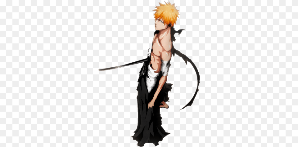 Ichigo Render Bleach, Book, Comics, Publication, Adult Png Image