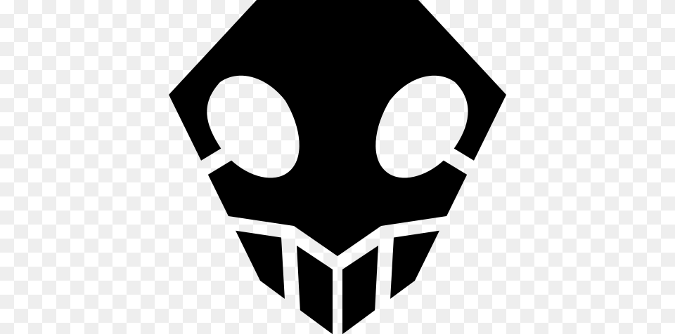 Ichigo Skull Symbol, Gray Free Transparent Png