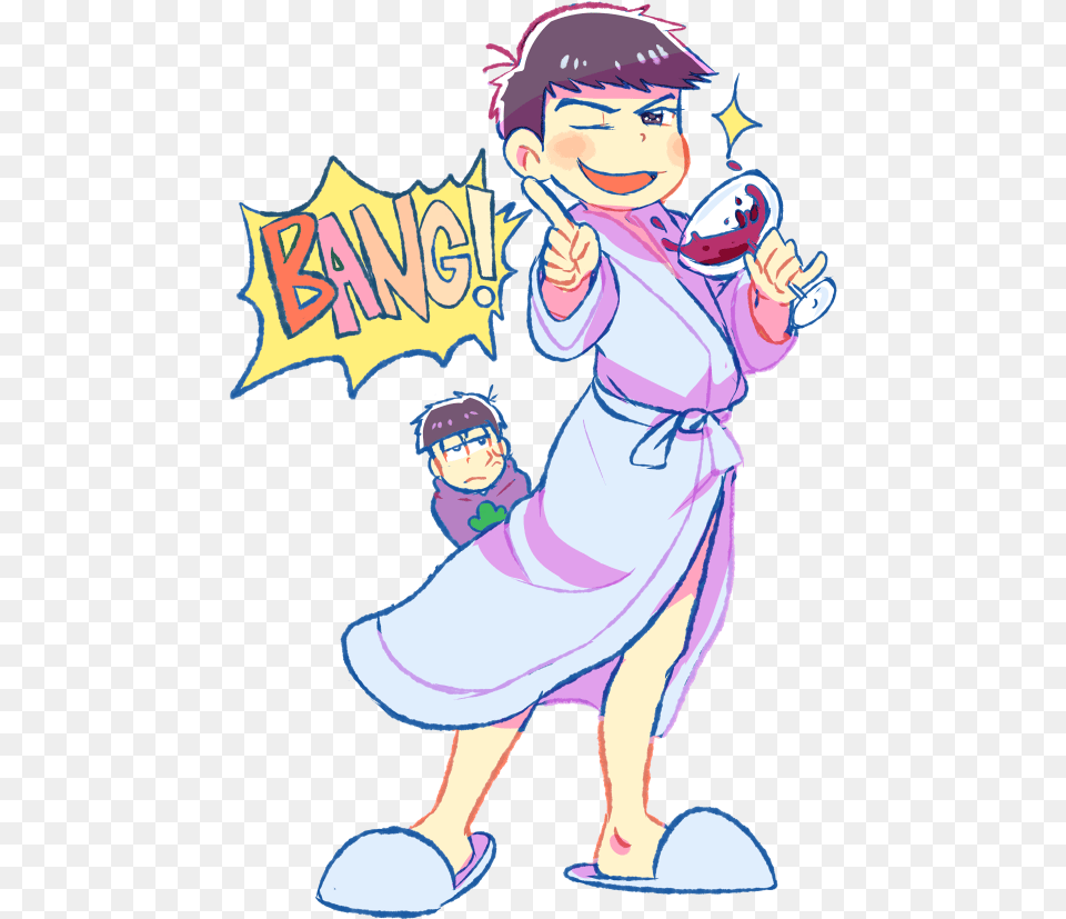 Ichimatsu Osomatsu San And Karamatsu Image Osomatsu San Karamatsu Rpg, Book, Comics, Publication, Baby Png