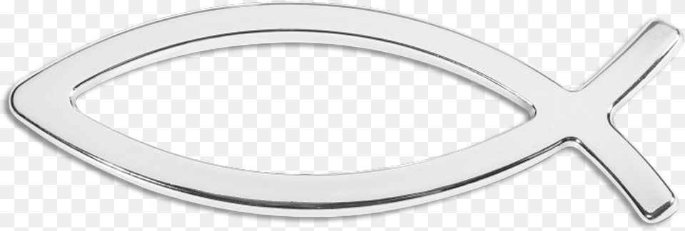 Ichthus Fish 3d Chrome Plated Sticker Ichthys, Accessories, Device, Cutlery, Fork Free Png Download