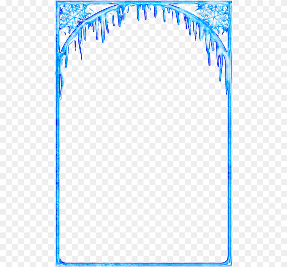 Icicle Clipart Icy Picture Frame, Ice, Nature, Outdoors, Winter Png