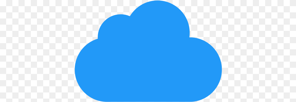 Icloud Icon Social Cloud Drive Icona Blue Cloud Logo Transparent, Balloon, Astronomy, Moon, Nature Free Png Download
