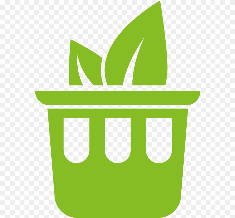 Ico Sostenibilidad Reciclaje Gestion De Residuos Icono, Green, Leaf, Plant, Potted Plant Png Image