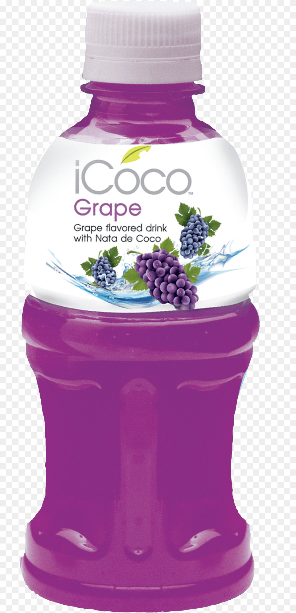 Icoco Fruit Juice With Nata De Coco Grapes Icoco Juice, Bottle, Beverage Free Png Download