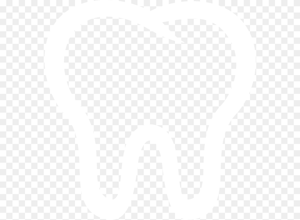 Icon 1 X Tooth Icon White, Cutlery Free Png
