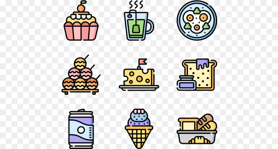 Icon, Cream, Dessert, Food, Ice Cream Free Png Download