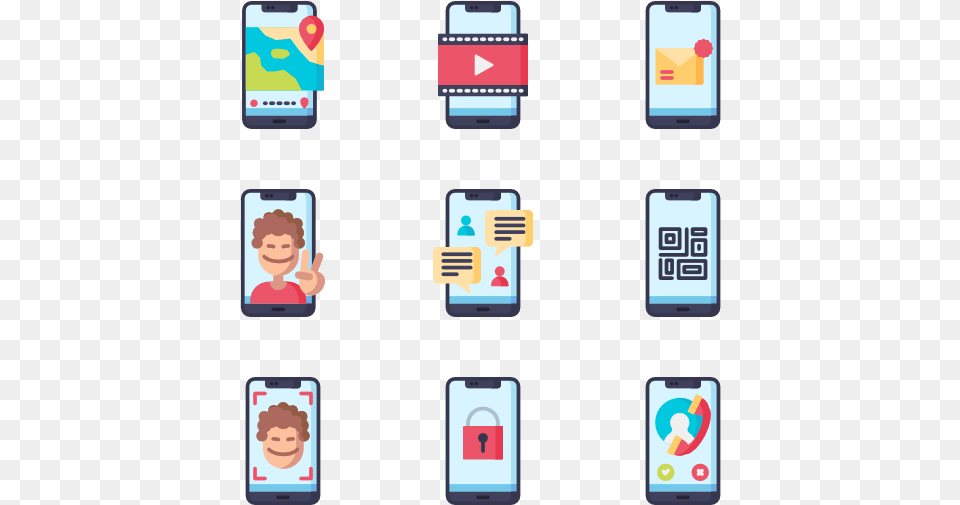 Icon, Electronics, Mobile Phone, Phone, Baby Png