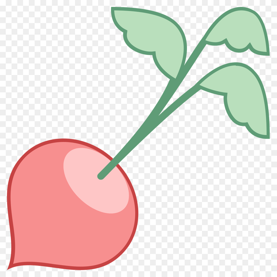 Icon, Food, Produce, Plant, Radish Free Png