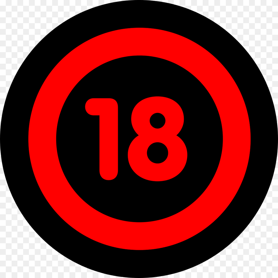 Icon A 18 Icon, Symbol, Number, Text, Sign Free Png