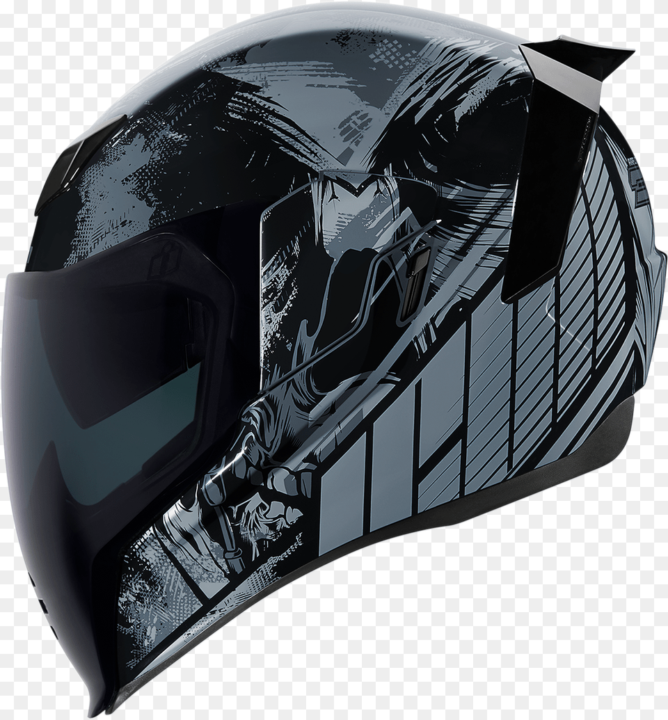 Icon Airflite Stim Unisex Dot Fullface Icon Airflite Stim Helmet, Crash Helmet Png
