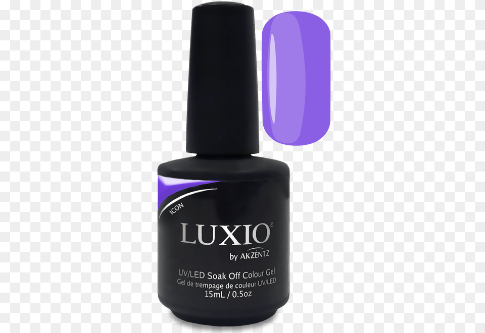 Icon Akzentz Luxio 15ml05oz Luxio Nails, Cosmetics, Bottle Png