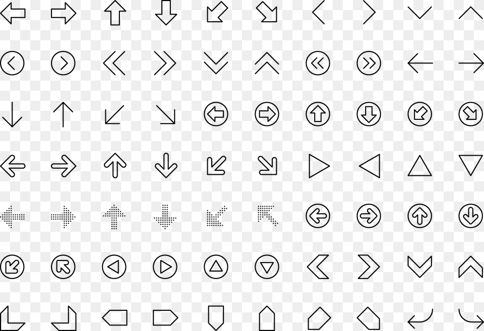 Icon Arrows 300 Food Hand Drawn Doodle Icons, Pattern, Text, Scoreboard, Alphabet Free Png