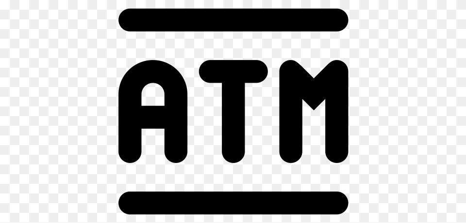 Icon Atm Atm Atm Atm Withdrawal Icon With And Vector Format, Gray Png Image