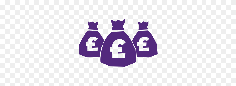Icon Bags Money Oxfam International, Purple Free Png