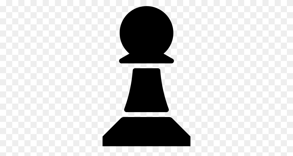 Icon Chess Pawn Chess Laptop Icon With And Vector Format, Gray Free Transparent Png