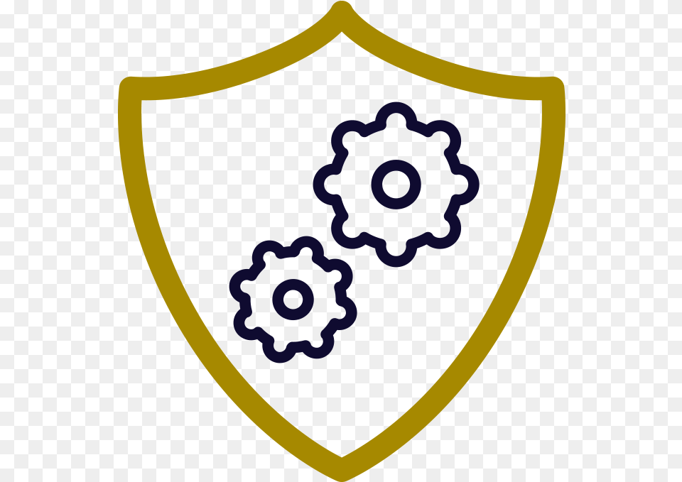 Icon Cogs Twitter Icon Transparent Outlining Icon, Armor, Shield Free Png