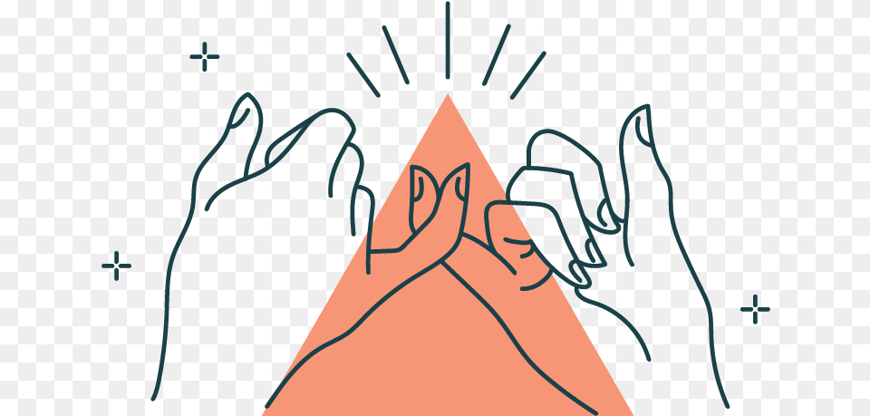 Icon Collaboration Illustration, Triangle, Person Png Image