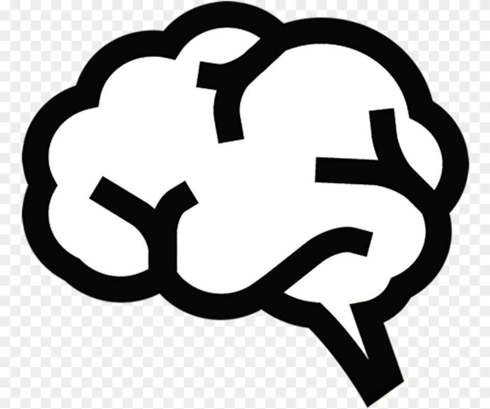 Icon Computer Mouse With Cord Pointer Footwear Pointer Brain Pictogram, Stencil Png