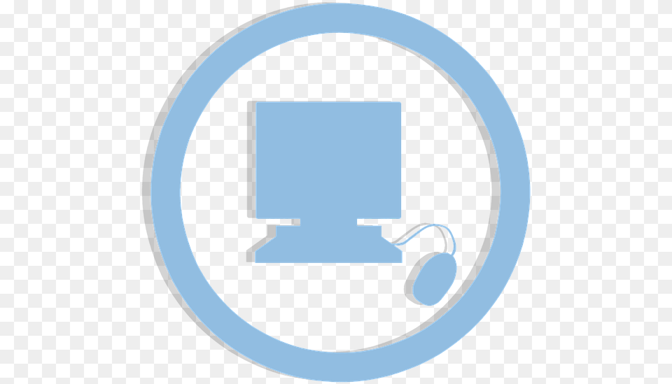 Icon Computer Sticker Clipart Blue Isolated Computer Sticker, Electronics, Pc, Computer Hardware, Hardware Png