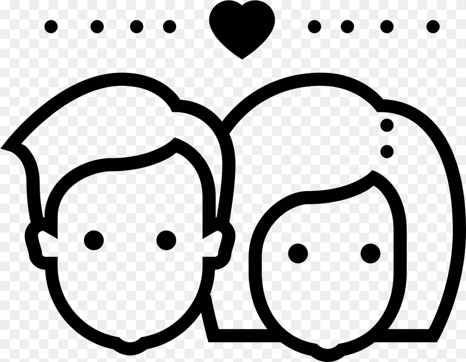 Icon De Casal Clipart Icon Casal, Gray Free Png