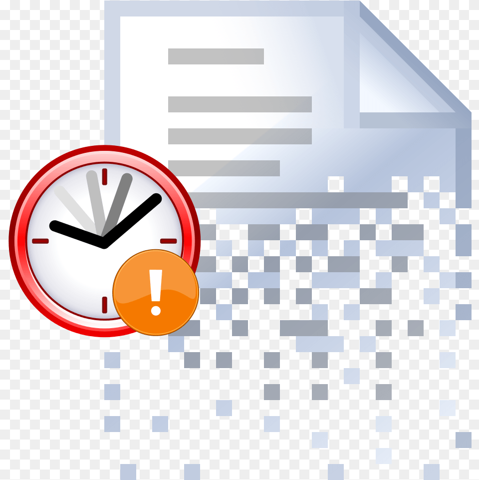 Icon Delete W Clock Delete File Icon, Analog Clock, Qr Code Free Png