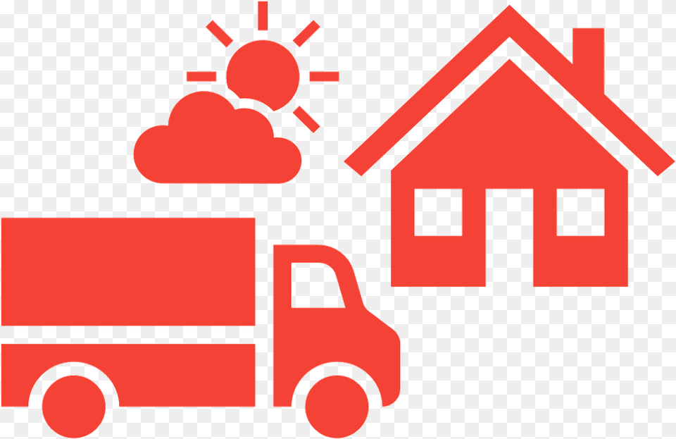 Icon Delivery At Home Estate Tax Definition, Neighborhood, Transportation, Vehicle, Fire Truck Png