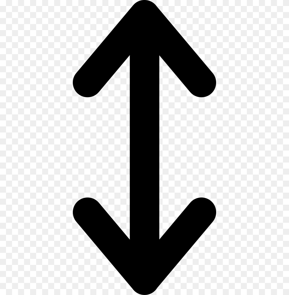 Icon Double Arrow, Sign, Symbol, Cross, Road Sign Png