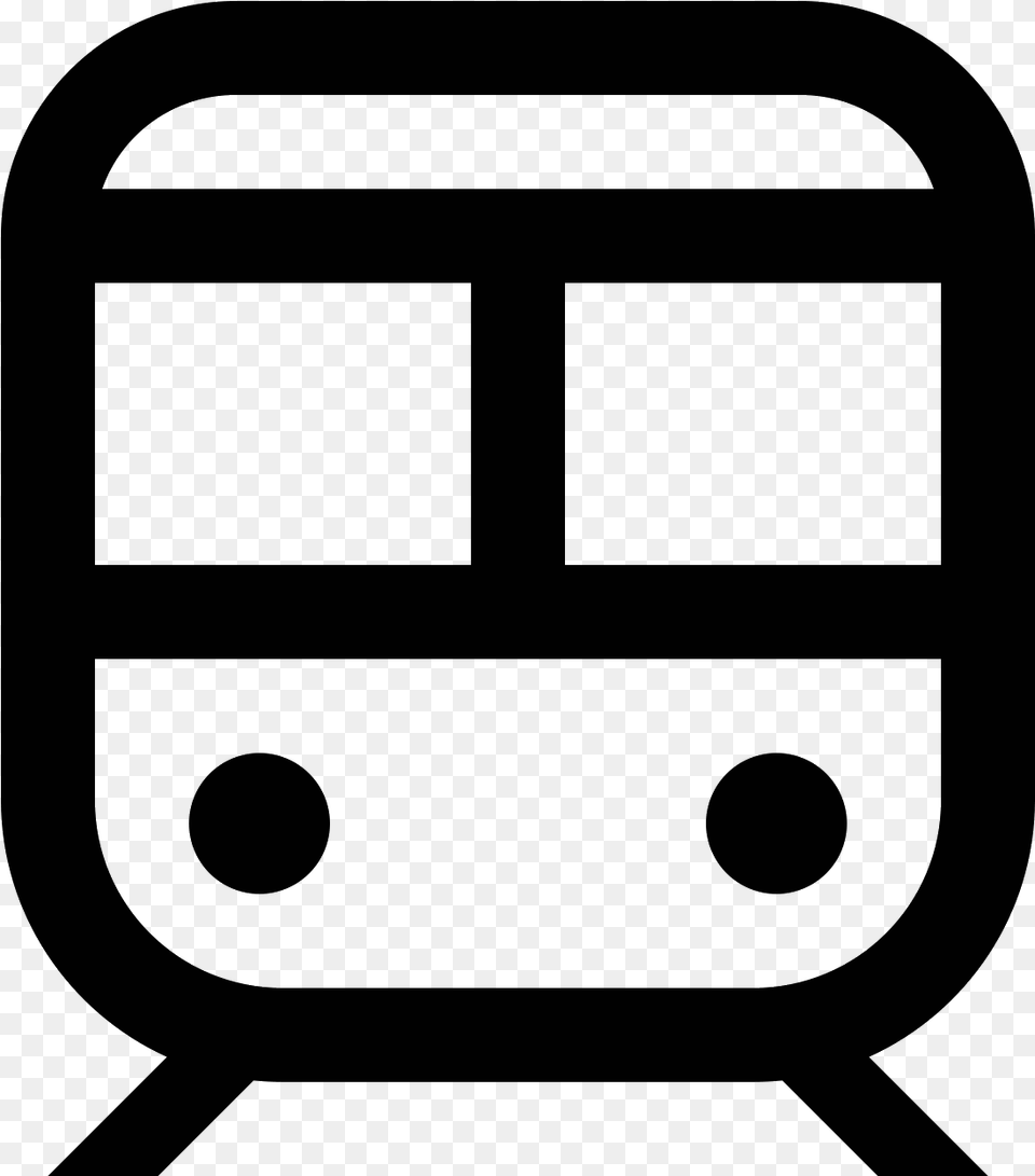 Icon Download And Its An Train, Gray Png