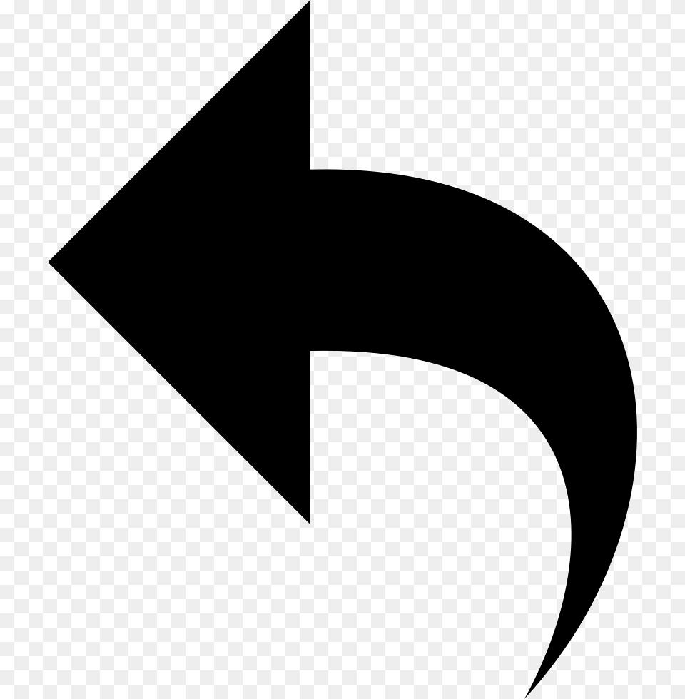 Icon Left Turn Arrow, Symbol, Logo Free Png Download