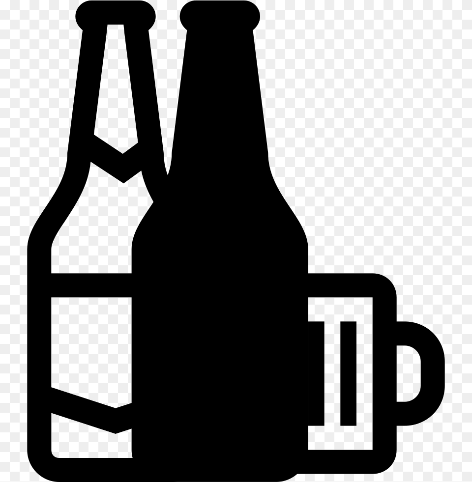 Icon Onlinewebfonts Com File Alcohol Vector, Beer, Beer Bottle, Beverage, Bottle Free Png Download