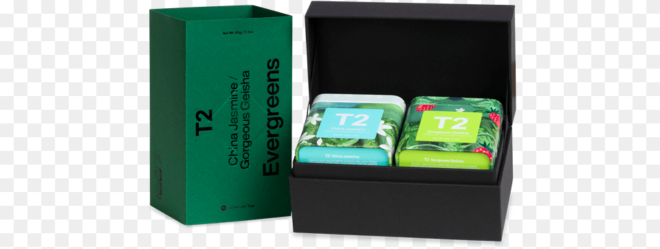 Icon Duo Cg 2020 Evergreens Loose Green Tea, Box, Cardboard, Carton Png Image