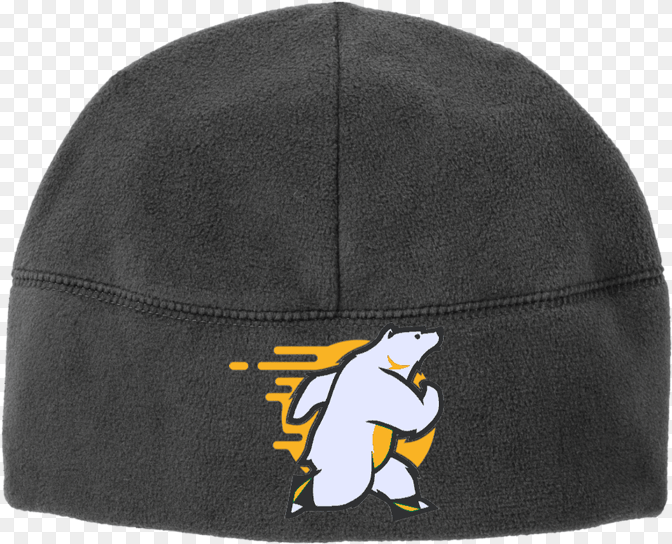 Icon Embroidered Fleece Beanie Beanie, Cap, Clothing, Hat, Swimwear Png Image