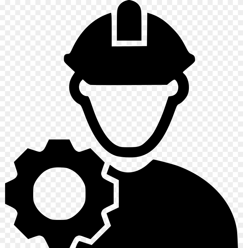 Icon Engineer, Stencil, Clothing, Hardhat, Helmet Png Image