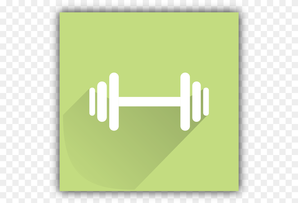 Icon Fitnesscenter R1 Barbell, Cutlery, Green Png