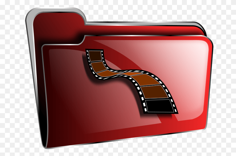 Icon Folderredvideos, Bag Free Png