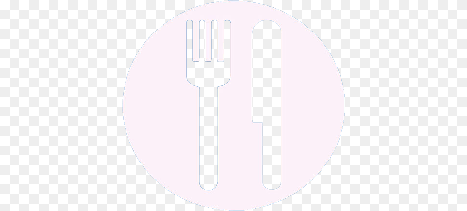 Icon Food, Cutlery, Fork, Disk Png Image