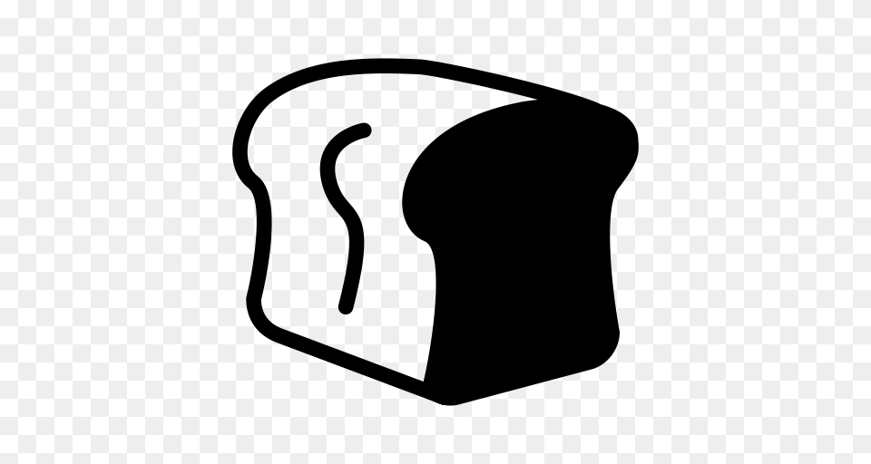 Icon Food Bread Icon With And Vector Format For, Gray Free Png Download
