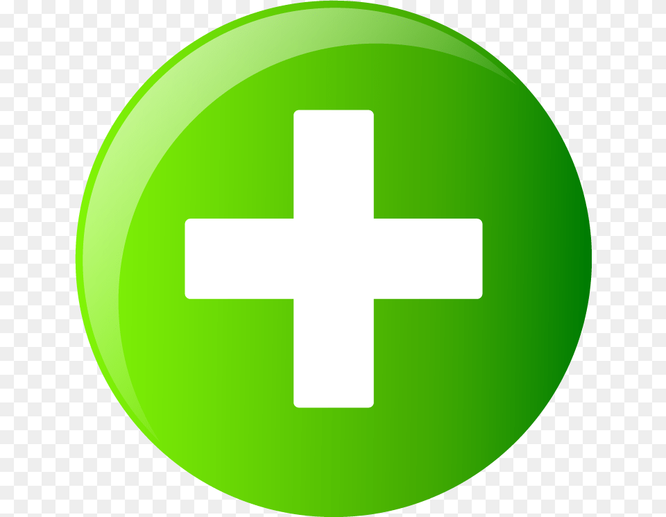 Icon For Add Employee, Cross, First Aid, Symbol, Green Png Image
