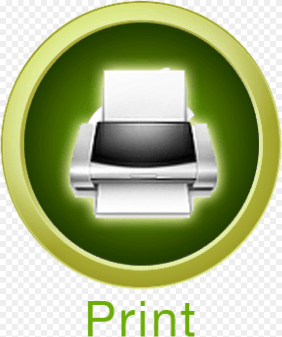 Icon For Print Button, Computer Hardware, Electronics, Hardware, Machine Free Png Download