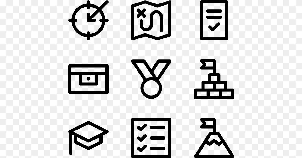 Icon For Resume, Gray Free Png Download