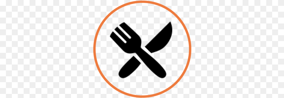 Icon Fork Knife Ios Black Filled Sign, Oval, Accessories, Jewelry, Necklace Png